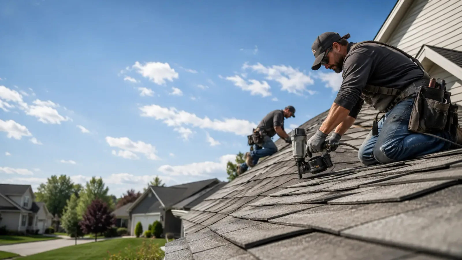 Storm Damage Roof Repair in Pulaski, PA near me